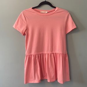 Pink Babydoll Top